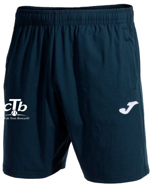 Bermudas hombre azul